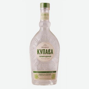 Водка Купава природная 0.5л