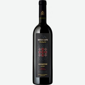 Вино  Мизандари  Ахашени, 750 мл, Красное, Полусладкое