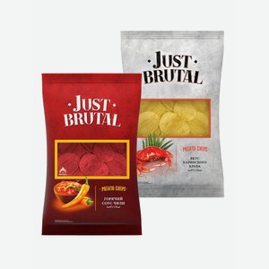 Чипсы Just Brutal 85г в ассортименте