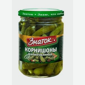 Корнишоны маринованные Знаток 350гр