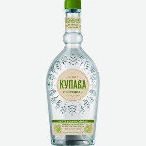 Водка Купава Природная 40% 0,7л