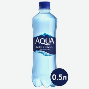 Вода питьевая Аква Минерале 0,5л газ пэт