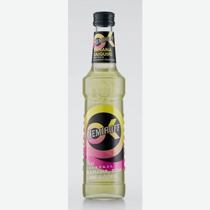 Напиток пивной Немирофф пастеризованный коктейль со вкусом банана,рома и лайма 7% 0,33л