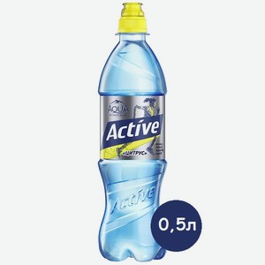 Вода Аква Минерале 0,5л Акт Цитрус пэт