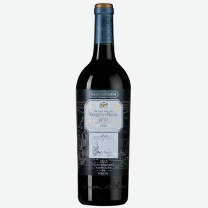 Вино Marques de Riscal Gran Reserva 150 Aniversario, 2010, 0.75 л