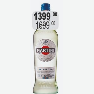 Мартини Бьянко Напиток винный 15% (Италия) 1 л сладкий