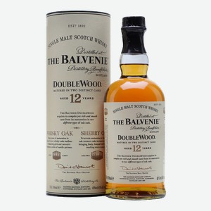 Виски The Balvenie Doublewood 12 years в подарочной упаковке 0.7 л