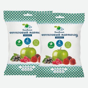 Мармелад фруктовый Ассорти Бековский РПК 250 г