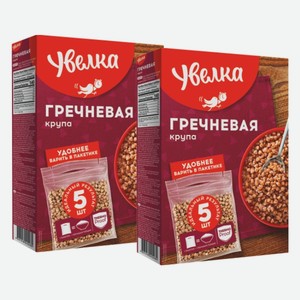 Крупа гречневая ядрица быстроразваривающаяся Экстра Увелка 5х80 г