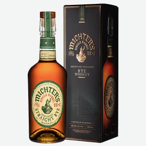 Виски Michter s US*1 Rye Whiskey в подарочной упаковке 0.7 л