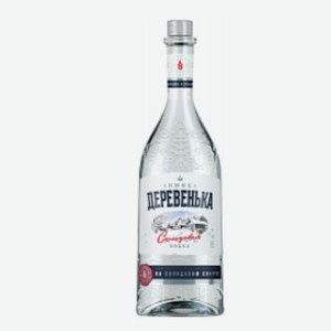 Водка  Деревенька  Зимняя 0,5л 40% Россия