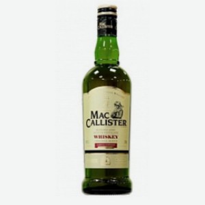 Виски зерновой  Маккаллистер оригинальный купаж  40% 0,5л Россия