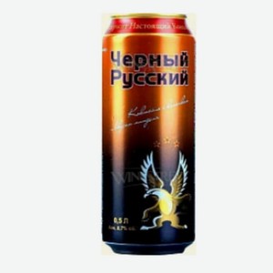 Нап. с/а  Черный Русский Перфект  коньяк-миндаль ж/б 7,2% 0,45л Россия