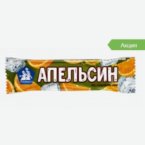 Мороженое Лед сладкий пищ. АПЕЛЬСИН 55гр (БЗМЖ) Россия