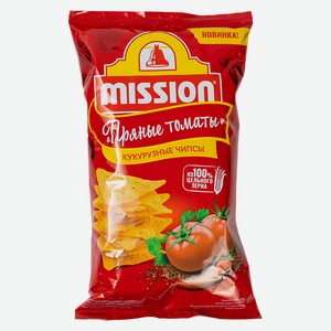 Чипсы кукурузные MISSION со вкусом томатов 150 гр