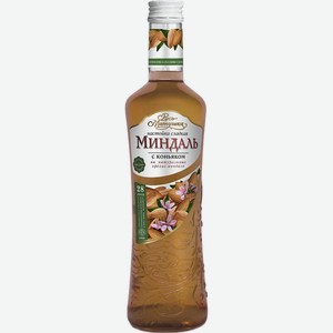Ликер  Русь Матушка  Миндаль c Коньяком, настойка сладкая, 500 мл