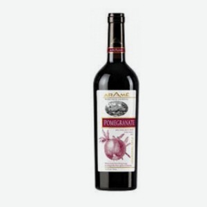 Алког. прод. плод. ЕКД  АРАМЭ  ГРАНАТОВОЕ кр. п/сл. 11,5% 0,75л Армения, Красное