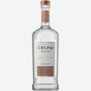 Водка Сябры Хлебная 0.7л