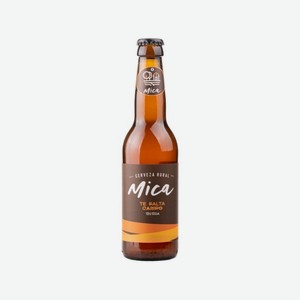 Пиво МИКА Рурал тостада свет н/ф 5.5% 330мл ст/б
