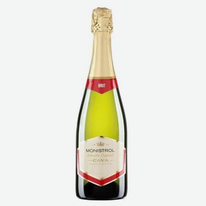 Кава Монистрол DO Cava Вино Игристое Белое Брют 0.75л
