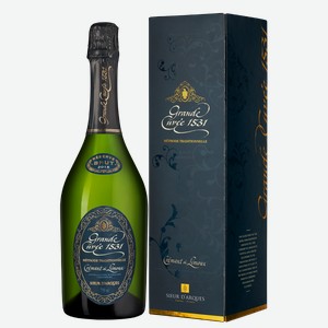 Игристое вино Grande Cuvee 1531 Cremant de Limoux Brut Reserve в подарочной упаковке 0.75 л