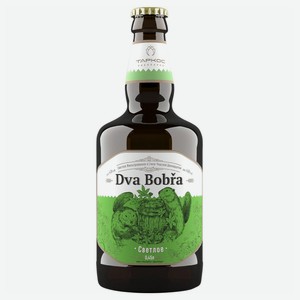 ТАРКОС ДВА БОБРА пиво светлое 4,8% 0,45л с/б