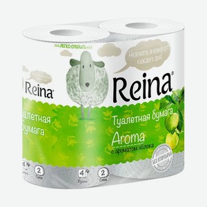 Бумага туалет.Reina Aroma,Classik 2сл.4шт