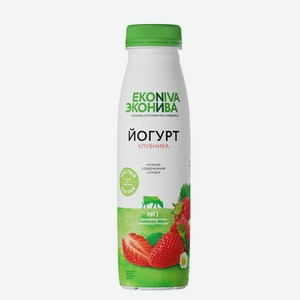 Йогурт бут 300г в ассортим Эконива