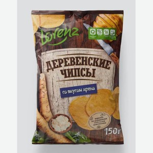 Чипсы картофельные  Деревенские чипсы  со вкусом хрена 150 г
