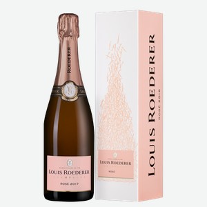 Шампанское Rose Brut в подарочной упаковке 0.75 л