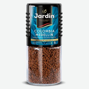 Кофе JARDIN COLOMBIA MEDELLIN раст.субл. 95гр ст/б