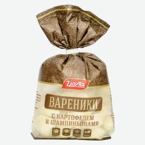 Вареники с картофелем и шампиньонами зам 600г Йошкар -Олинский м/к
