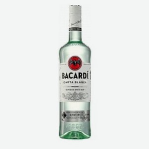 Ром BR  БАКАРДИ КАРТА-БЛАНКА  40% 0,5л Италия