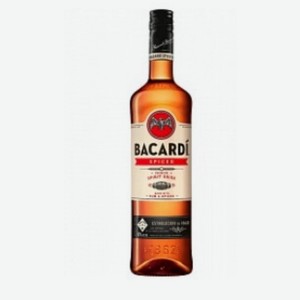 Напиток спиртной BR  БАКАРДИ СПАЙСД  на основе рома 40% 0,5л Италия