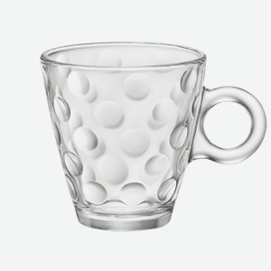 Наборы из 6 бокалов Набор из 6-ти кружек Bormioli Dots Cappuccino 0.22 л