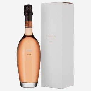 Игристое вино Cava Nuria Claverol Rose в подарочной упаковке 0.75 л