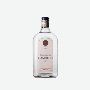 Водка виноградная Прасковейский САМОГОН №1 40% 0,5л (фляжка) 0.5 л