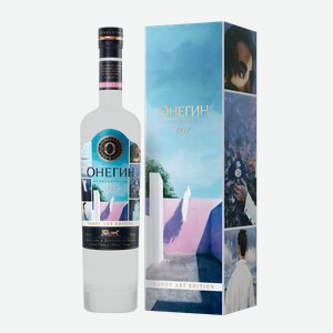 Водка Онегин Dandy Art Edition в подарочной упаковке 0.7 л