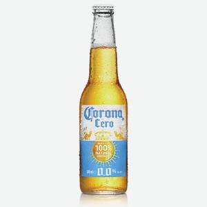 Пиво б/а Corona Extra Zero, 0,33л с/б