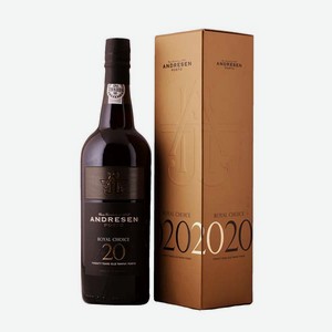 Вино Портвейн Андресен Роял Чойс 20 лет 0.75л