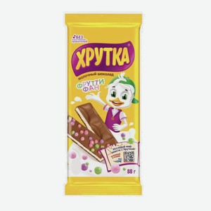 Шоколад молочный фруктовый микс ХРУТКА 88г