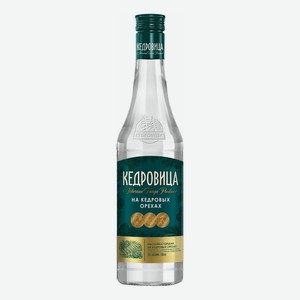Настойка Кедровица На кедровых орехах 38%, 500 мл