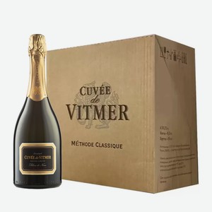 Вино игристое Cuvee de Vitmer Blanc de Noirs 2020 (6 шт.) 0.75 л