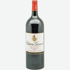 Вино Шато Жискур, 2006, 2006, 1500 мл, Красное, Сухое