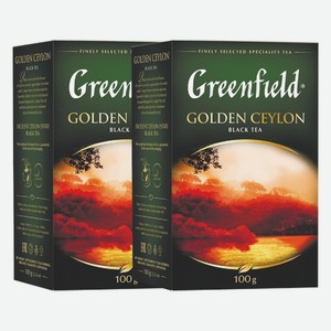 Чай Greenfield Golden Ceylon черный 100 г