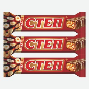 Батончик шоколадный Золотой Степ КФ Славянка 50 г