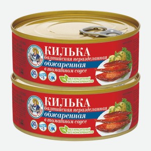 Килька каспийская обжаренная в т/с Рыбачка Соня 240 г