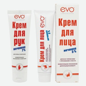 Крем EVO для рук, для лица с мочевиной для очень сухой кожи/всех типов кожи 100 мл