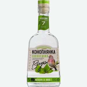 Водка  Коноплянка  Заповедная, 500 мл