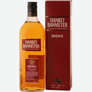 Виски Hankey Bannister, в подарочной упаковке 0.7л